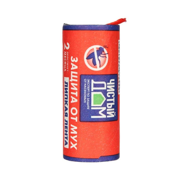 Липкая лента от мух «Чистый Дом», с аттрактантом, 1 шт.