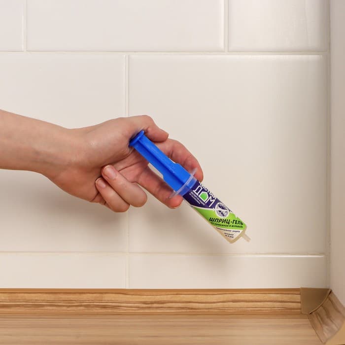 Средство от тараканов и муравьев всех видов «Чистый дом», гель, универсальный, шприц 20 мл