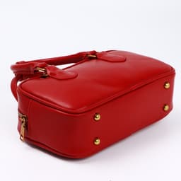 Сумка женская из искусственной кожи, 24×13×7 см, красная