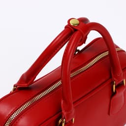 Сумка женская из искусственной кожи, 24×13×7 см, красная