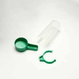 Поилка-кормушка для птиц, 140 мл, 4×12 см, пластик, зелёная