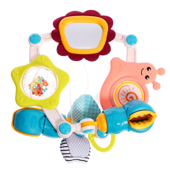 Развивающая дуга Крошка Я «Улитка», с подвижными элементами