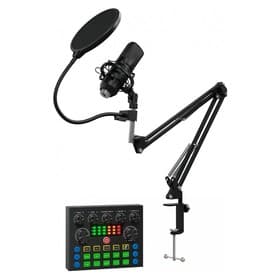 Микрофон проводной Oklick SM-600G, 1000 Ом, -47 дБ, провод 2.5 м, чёрный