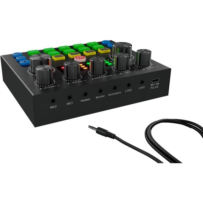 Микрофон проводной Oklick SM-600G, 1000 Ом, -47 дБ, провод 2.5 м, чёрный