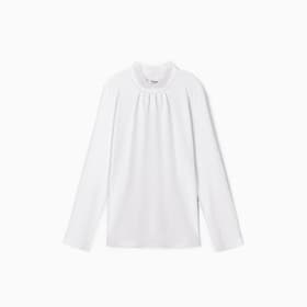 Водолазка для девочки, белая, рост 122 см