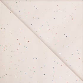Бумага упаковочная тишью, «Конфетти», белая, 50×66 см