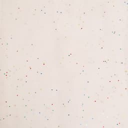 Бумага упаковочная тишью, «Конфетти», белая, 50×66 см