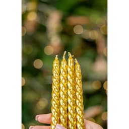 Свечи «Новогодние», набор 8 шт., 1.5 см×1.5 см×15 см