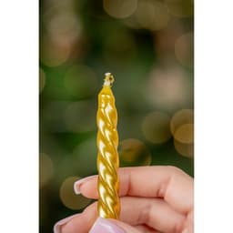 Свечи «Новогодние», набор 8 шт., 1.5 см×1.5 см×15 см