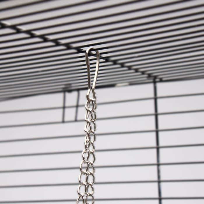 Качели-лесенка для птиц, длина цепи 36 см, дерево