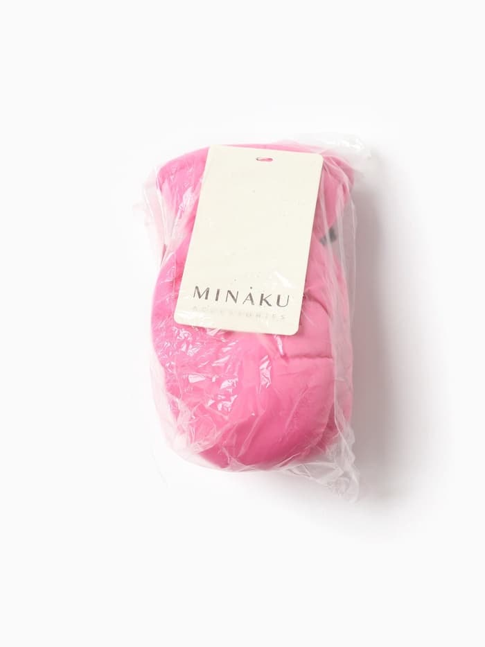 Варежки зимние детские MINAKU, ярко-розовые, размер 20 см (2-4 года)