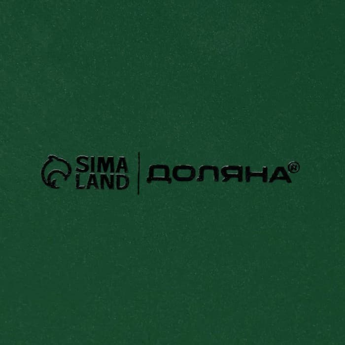 Блинница новогодняя Доляна «Приближение чуда», d=23 см, доломит, белая
