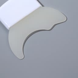 Трафарет для макияжа, силиконовый, 5.7×5.5×0.5 см, белый