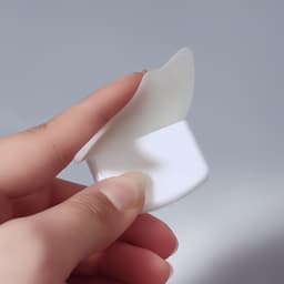 Трафарет для макияжа, силиконовый, 5.7×5.5×0.5 см, белый