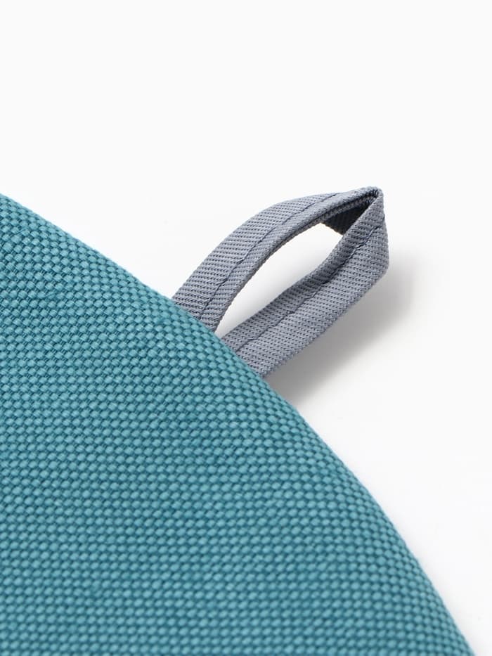 Грелка на чайник «Этель» Home collection, 28×28 см, 45%лён, 55% хлопок, голубая