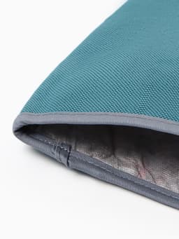 Грелка на чайник «Этель» Home collection, 28×28 см, 45%лён, 55% хлопок, голубая