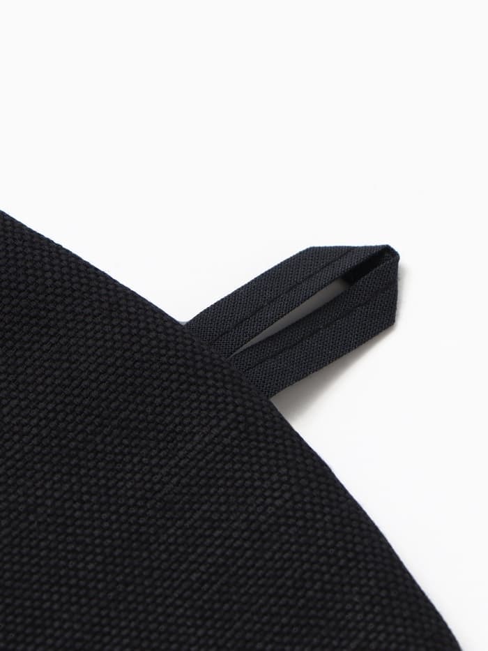 Грелка на чайник «Этель» Home collection, 28×28 см, 45% лён, 55% хлопок, чёрная