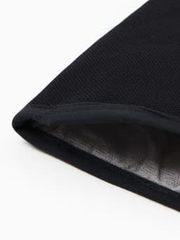 Грелка на чайник «Этель» Home collection, 28×28 см, 45% лён, 55% хлопок, чёрная