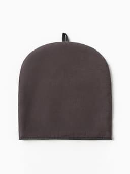 Грелка на чайник Этель Home collection grey 28×28 см, 56% лён, 44% хлопок