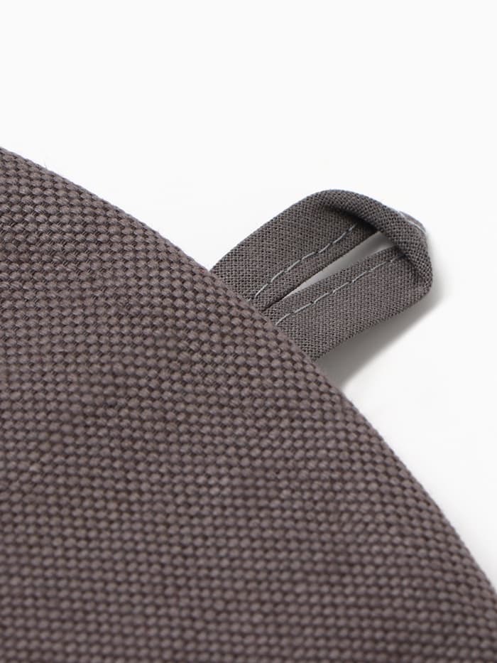 Грелка на чайник Этель Home collection grey 28×28 см, 56% лён, 44% хлопок