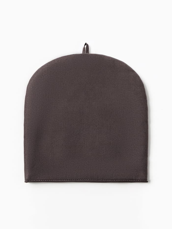 Грелка на чайник Этель Home collection grey 28×28 см, 56% лён, 44% хлопок