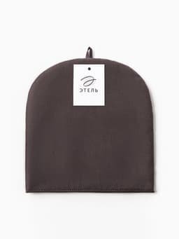 Грелка на чайник Этель Home collection grey 28×28 см, 56% лён, 44% хлопок