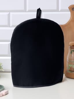 Грелка на чайник «Этель» Home collection, 28×28 см, 100% лён, тёмно-синяя