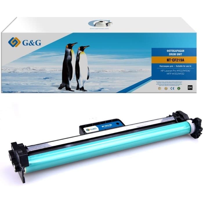 Блок фотобарабана G&G GG-CF219A, 12000 стр, для LJ Pro M102/M104/MFP M130/M132 HP
