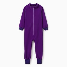 Комбинезон детский, фиолетовый, рост 98 см