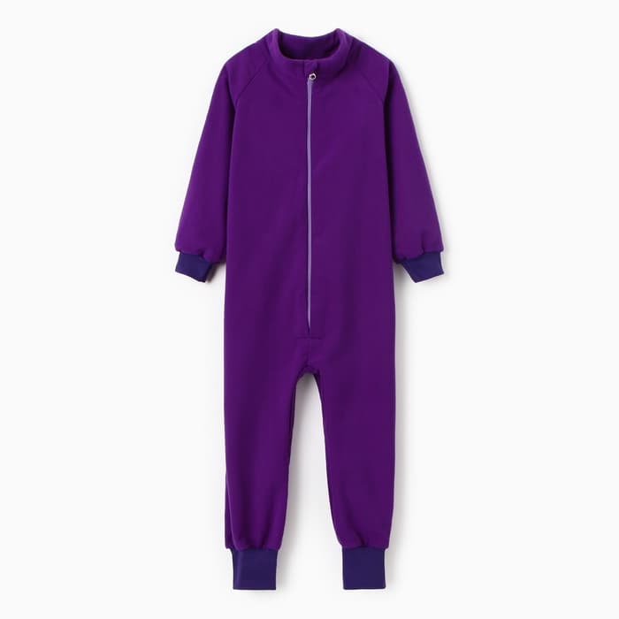 Комбинезон детский, фиолетовый, рост 98 см
