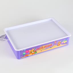 Рисование песком. Планшет «Милый котик», 27×39 см