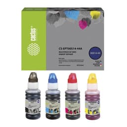 Чернила Cactus CS-EPT00S14-44A 103, многоцветный, набор 4×70 мл, для Epson L1110 Ecotank/L3100/