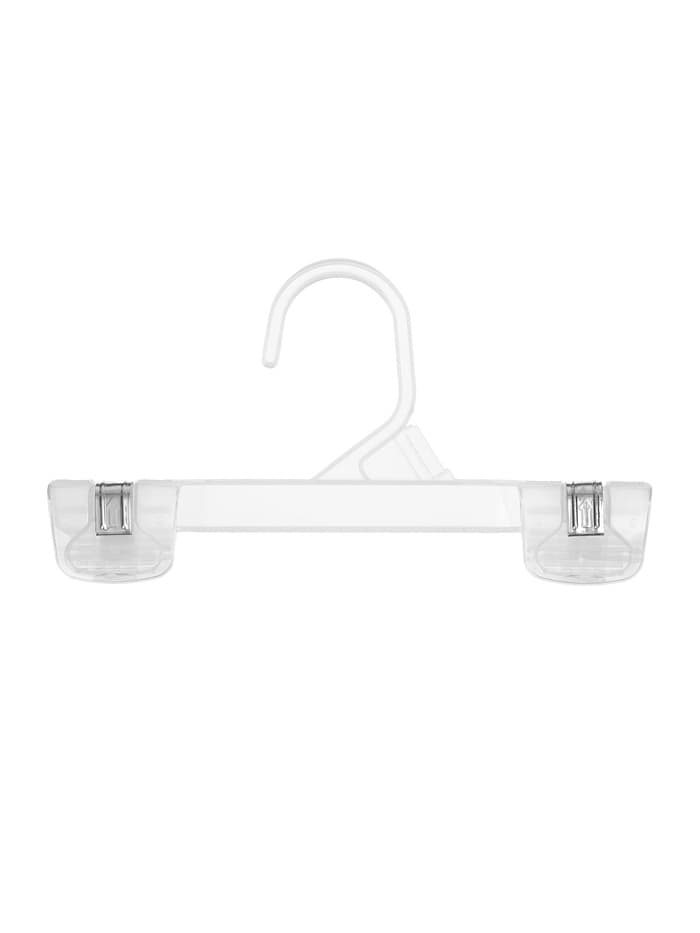Вешалка для брюк 16.5×9 см (фасовка 10 шт.), прозрачная