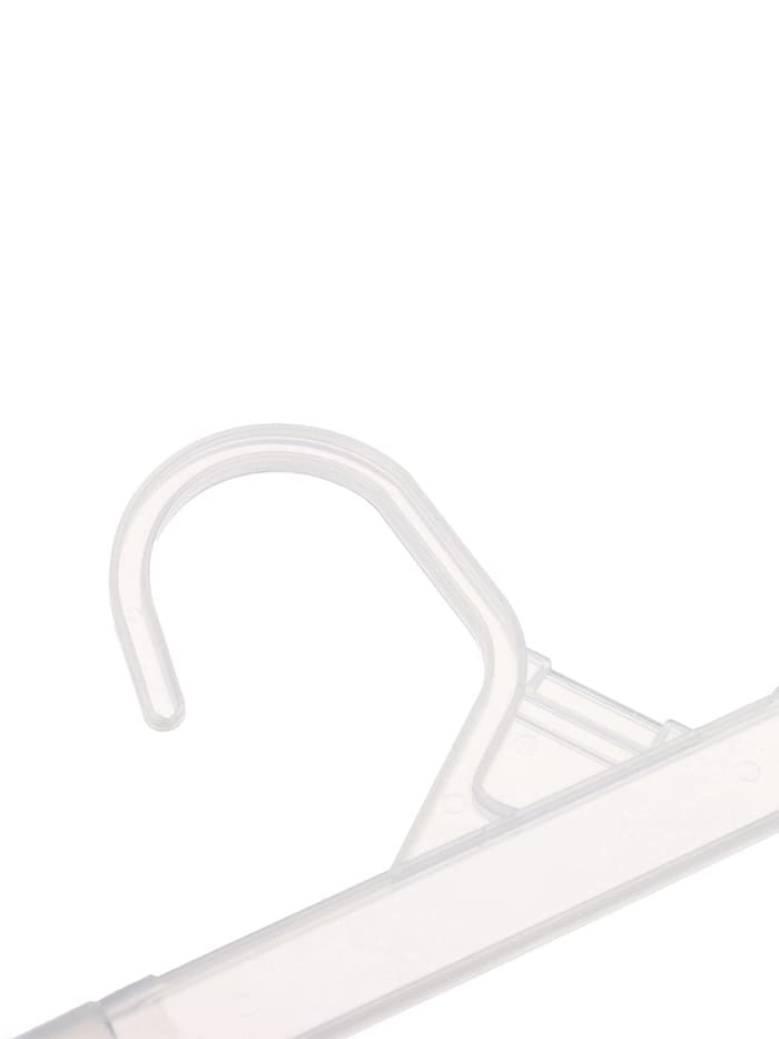 Вешалка для брюк 16.5×9 см (фасовка 10 шт.), прозрачная