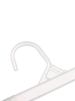 Вешалка для брюк 16.5×9 см (фасовка 10 шт.), прозрачная
