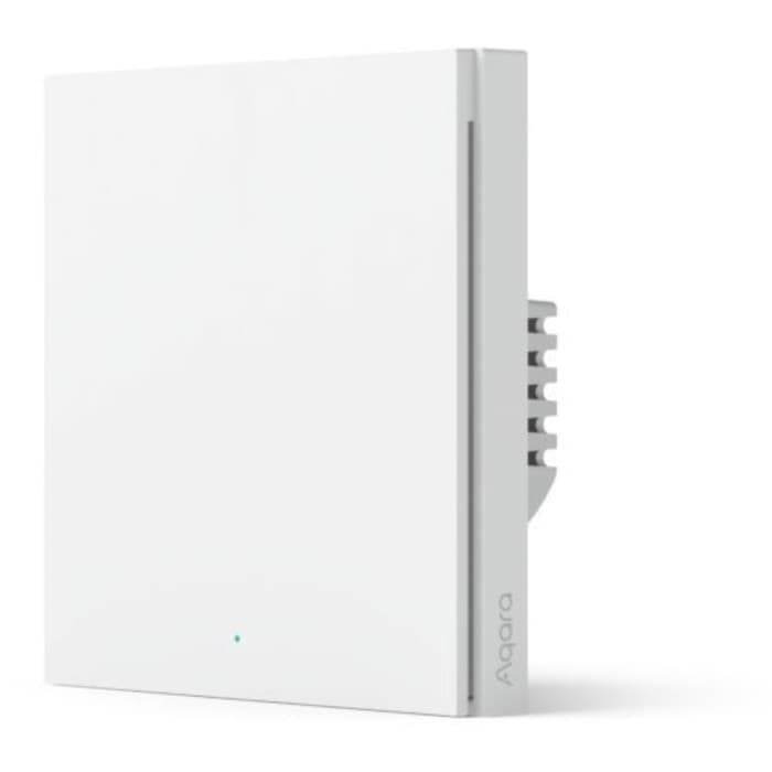 Умный выключатель Aqara H1 EU, 1 клавиша, без нейтрали, белый (WS-EUK01)