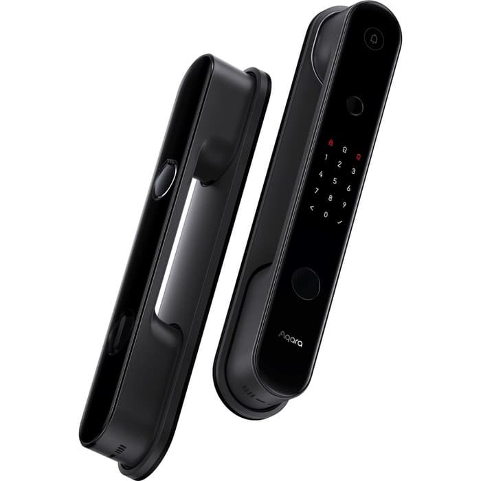 Умный замок Aqara D100 Zigbee, врезной, разблокировка по отпечатку пальца. 248 0mAh, чёрный (ZNMS20LM)