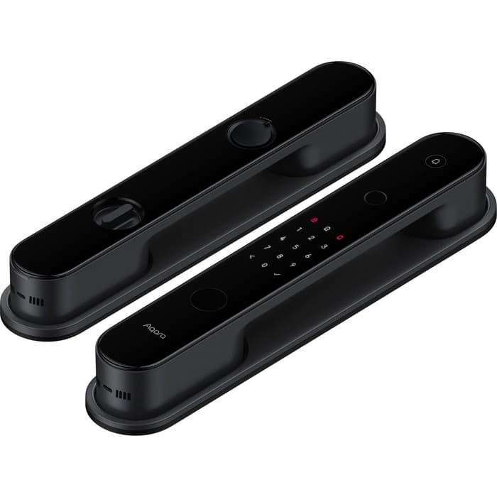 Умный замок Aqara D100 Zigbee, врезной, разблокировка по отпечатку пальца. 248 0mAh, чёрный (ZNMS20LM)