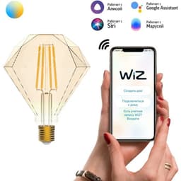 Умная лампа Gauss IoT Smart Home, E27, 6.5 Вт, 720 Лм, Wi-Fi (1370112)