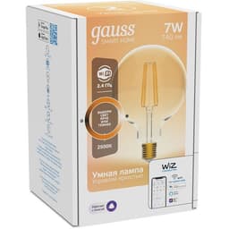 Умная лампа Gauss Smart Home G95, E27, Wi-Fi (1320112)