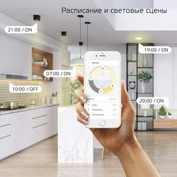 Умная лампа Gauss Smart Home ST64, E27, Wi‑Fi (1290112)