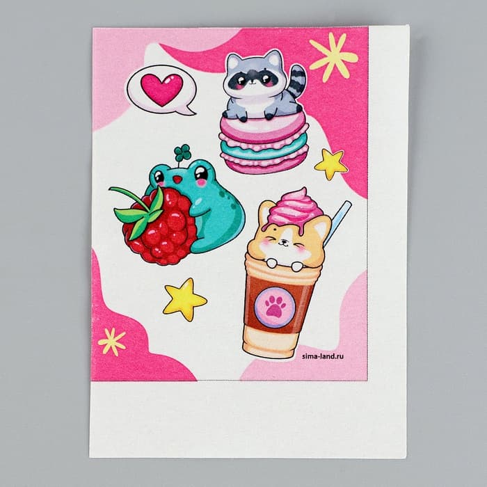 Набор для творчества. СПА-набор своими руками 3 в 1 «Милашки и вкусняшки»