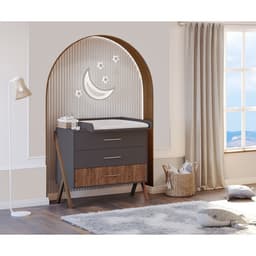 Рамка для пеленания универсальная для комода Polini kids, цвет графит