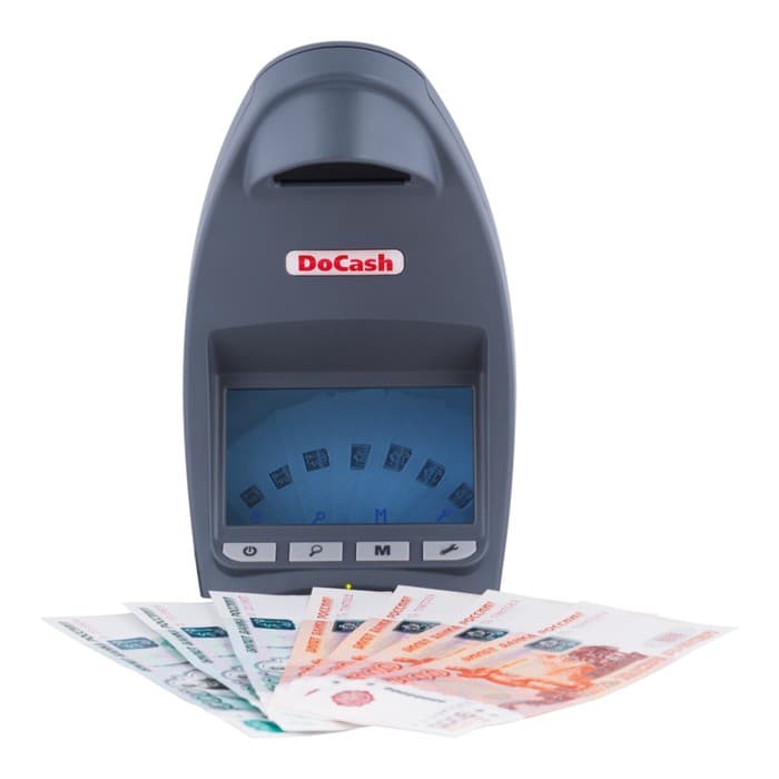Детектор банкнот DoCash Lite D, просмотровый, мультивалюта