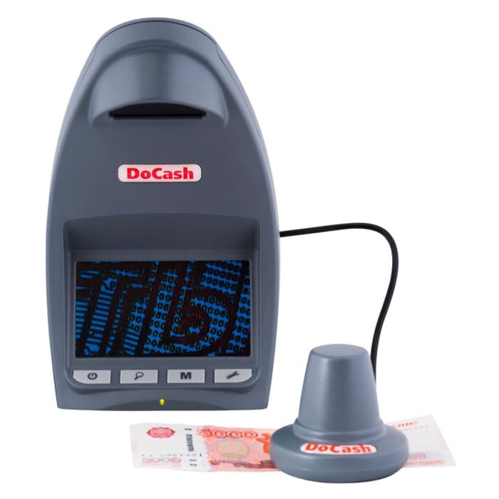 Детектор банкнот DoCash Lite D, просмотровый, мультивалюта