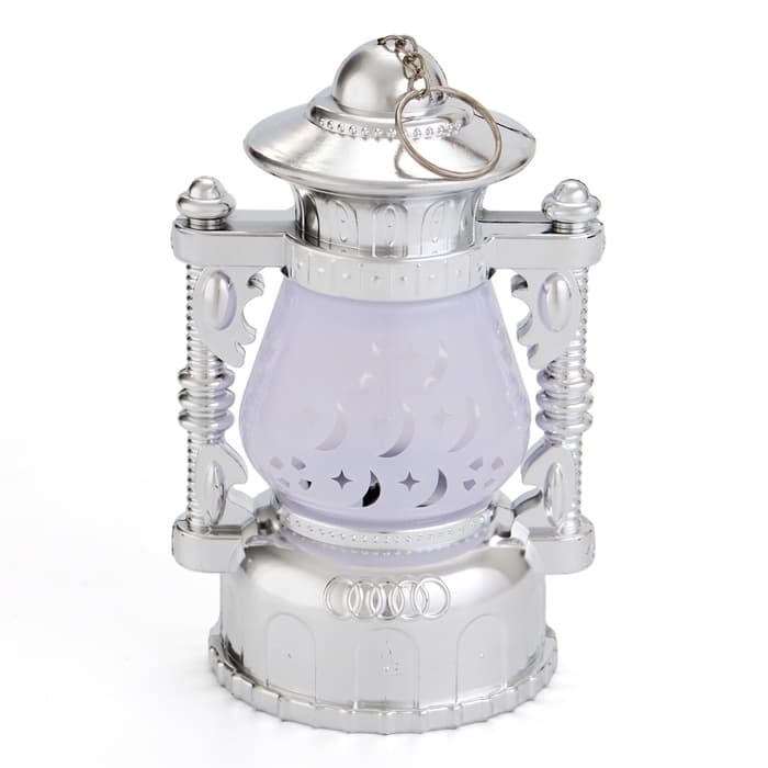 Фонарь кемпинговый «Керосинка», 3 Вт, 2 режима, от батареек 3×ААА, 15×8×8 см, серебряный