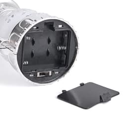 Фонарь кемпинговый «Керосинка», 3 Вт, 2 режима, от батареек 3×ААА, 15×8×8 см, серебряный