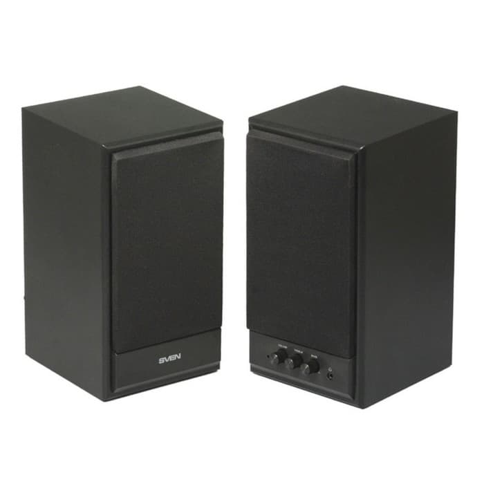 Колонки Sven SPS-702, формат акустики 2.0, 40 Вт, чёрный