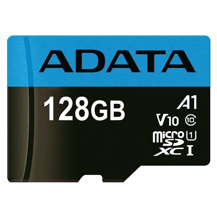 Карта памяти ADATA Premier microSDXC 128 ГБ, AUSDX128GUICL10A1-RA1