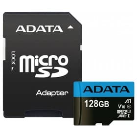 Карта памяти ADATA Premier microSDXC 128 ГБ, AUSDX128GUICL10A1-RA1